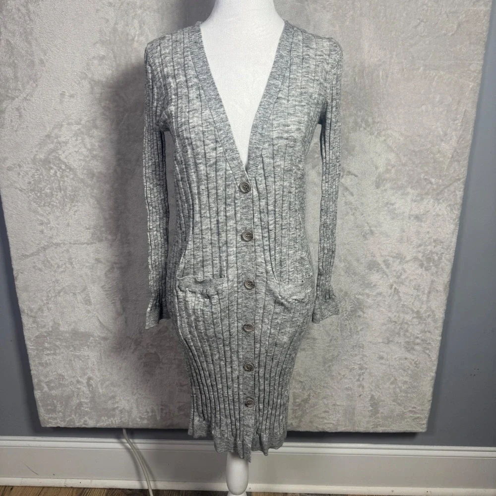 silver dress cardigan Kali Metallic Knit Cardigan Silver